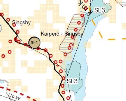 S i d a 5 Bild 7. Utdrag från Österbottens landskapsplan.