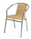 Artnr: 3352 Stol B175 Svart/vit Parisstol Artnr: 3360