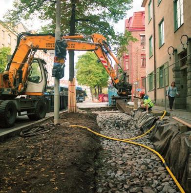 Jorden kan även användas till gräsmattor då mullhalten är så pass låg att sättningsrisken är liten. Rotogräsfri grundgödslad jord.
