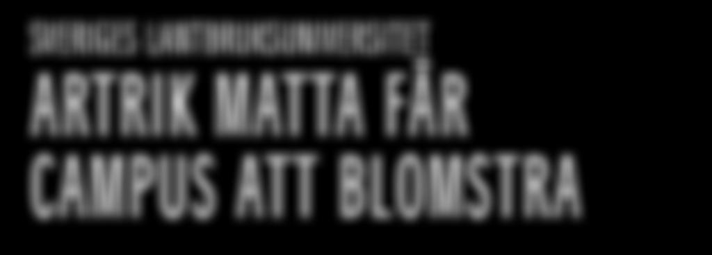SLU kallar det gobeläng en gräsmatta utan gräs som istället bjuder på härlig blomsterprakt. Och gobelängen väcker uppmärksamhet.