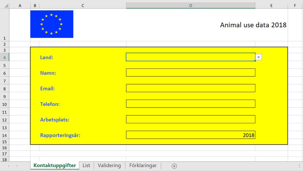 Om vi hittar varningar utan förklaringar i din Excel-fil kommer vi att kontakta dig. 3.