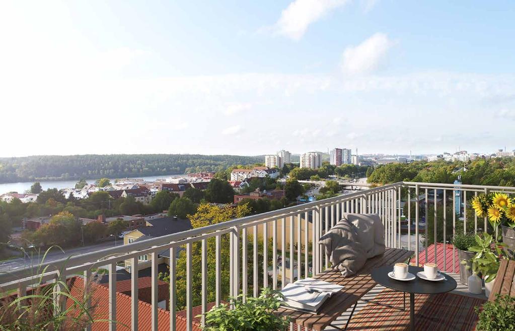 växla upp till en ny högre nivå! två balkonger i projektets femmor som finns här milsvid utsikt över Stockholm från takterrassen OBS! I FÖREKOMMANDE INSPIRATIONSBILDER KAN VISSA AVVIKELSER FÖREKOMMA.