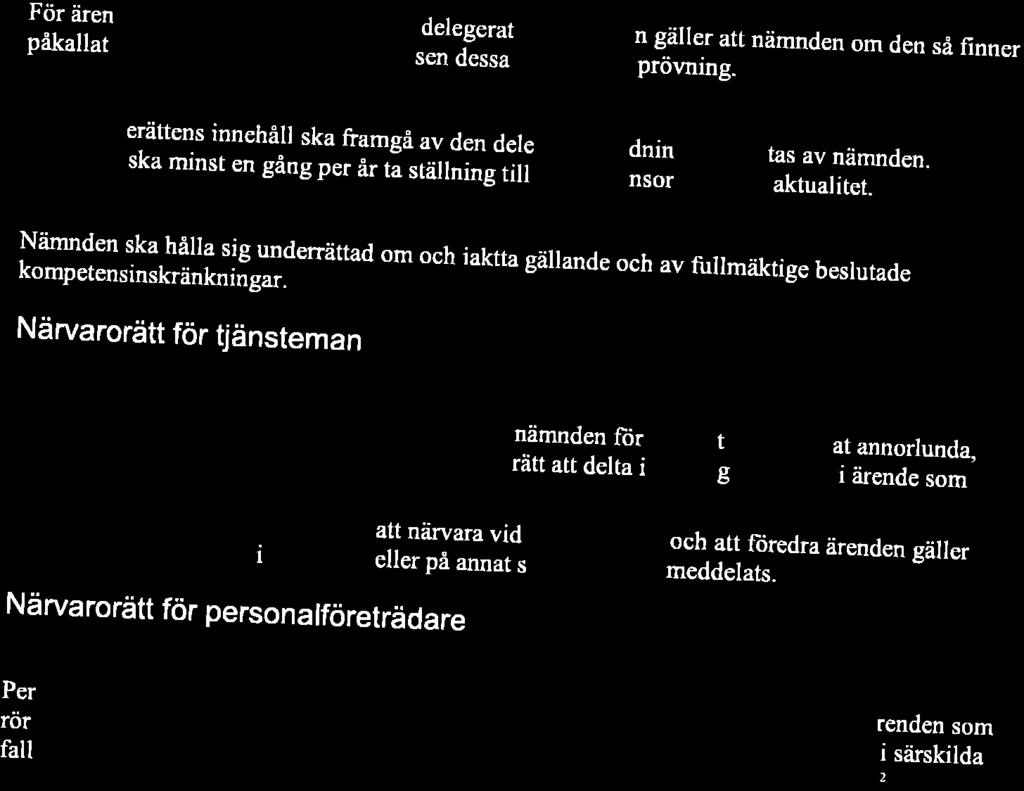RONNEBY KOMMUNS FÖRFATTNINGSSAMLING REGLEMENTE FÖR UTBILDNINGSNÄMNDEN Undertecknande av handlingar {5$.