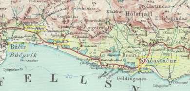Gröf (1) is situated back on the main road and was open as a collecting office until 31.12.1955. For such a tiny, single farm, it seemed to have more than its fair share of postmarks.