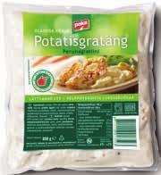 Skiva broccolin och stek ett par minuter på varje sida. Salta och peppra. 4.