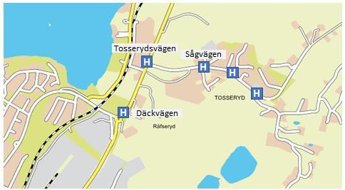 2015. Söder om planområdet, längs med Nordskogsleden, finns en gång- och cykelbana som mynnar ut vid Sjöbo Klint och vidare kopplar till de befintliga gång- och cykelstråken i Sjöbo.