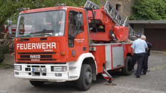 dem Feuerwehrfest.