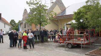 Drehleiter der Feuerwehr Lauterecken.