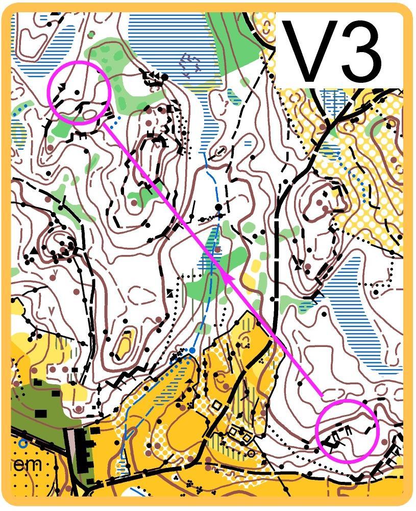 V 3. Bedömning av längd, löpbarhet och säkerhet.