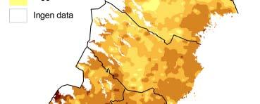 Den skyddade skogsmarken (finns främst inom nationalparker, naturreservat, biotoppskydd och naturvårdsavtal) uppgår till 751 000 ha varav 307 000 ha finns nedanför den s.k. fjällnära gränsen.