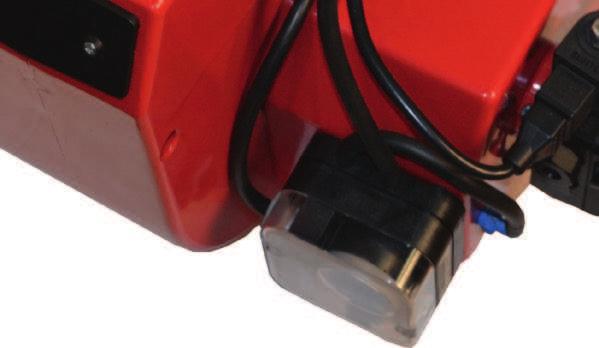 Lufta pumpen, starta brännaren och reglera in rätt oljetryck. 9. Kontrollera förbränningen.* P!