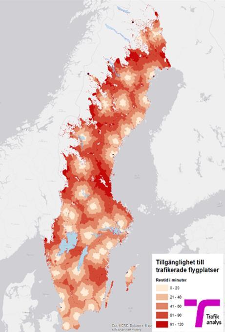 Nordisk utblick Norge, Sverige och Finland har samma behov av flygförbindelser Men endast Sverige delar