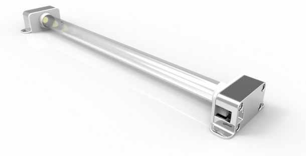 000 timmar IP65 3 kg Ra 75 (85 på begäran) 4000K, 5000K, 5700K -30 till +50 C L: -45 till +55 C Effektfaktor >0.