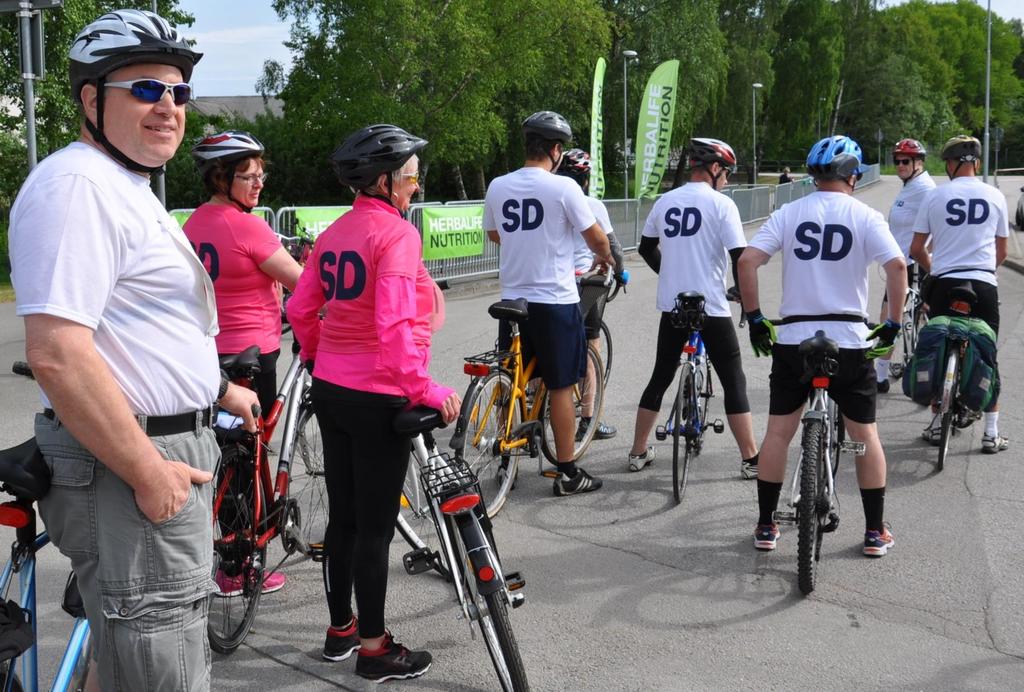 Ringsjön Runt Lördagen den 3 juni var det dags för motionsrundan Ringsjön Runt på cykel.