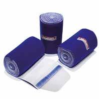 TensoWrap - Nu TensoWrap med medium elasticitet. Sträckbar i alla riktningar. Formar sig väl efter kroppens konturer. Övrigt: Innehåller latex.