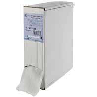 Färg Längd Bredd Antal/Förp Ark/Dispenser 64195 Vit 500 mm 50 mm 5 Ark 64196 Vit 5 m 50 mm 1 Dispenser X-LITE Stockinette X-LITE Stockinette är en rundstickad polyester stockinette som är mjuk och