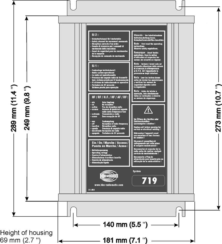 Radiomottagare FSE 717 Sida 14 /17