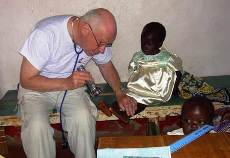 Sven Åke Hedström AIDS Före disputationen reste Sven Åke på en studieresa till Tanzania.