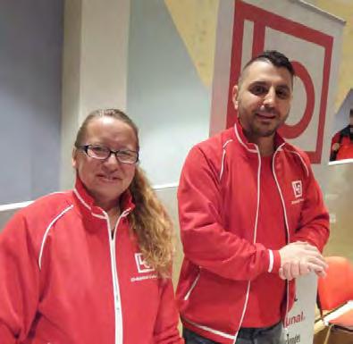 En stor del av medie- och utredningsavdelningens arbete är att bistå övriga verksamheter på LO-distriktet och i LO-facken i kommunerna med material och rådgivning inför utåtriktade verksamheter.