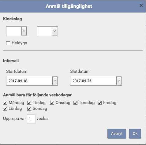 Bläddra framåt mellan olika månader genom att klicka på maj, bakåt klickar du på mars 4.