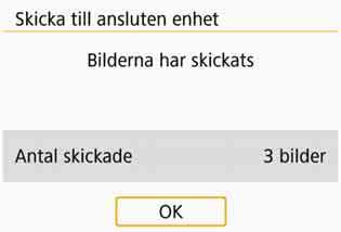 Spara bilder Detta avsnitt beskriver hur du ansluter kameran och Connect Station (säljs separat) via Wi-Fi med hjälp av NFC-funktionen.