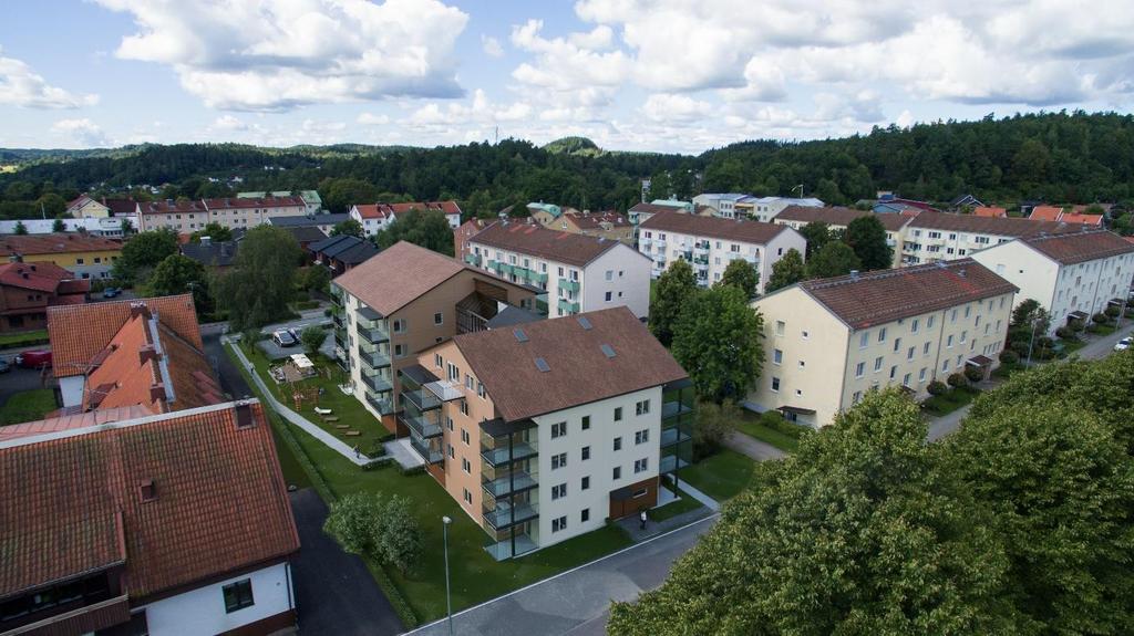 Figur 2 "föreslagen byggnad" Skuggstudie En skuggstudie har utförts av Bygg- och miljökontoret för att undersöka om den föreslagna byggnaden