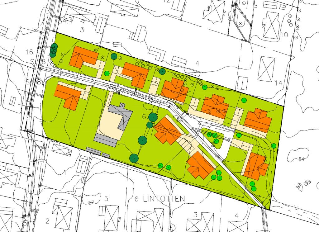 Övergripande karaktär och disposition Illustration Stadsbyggnadskontoret Lunds kommen.