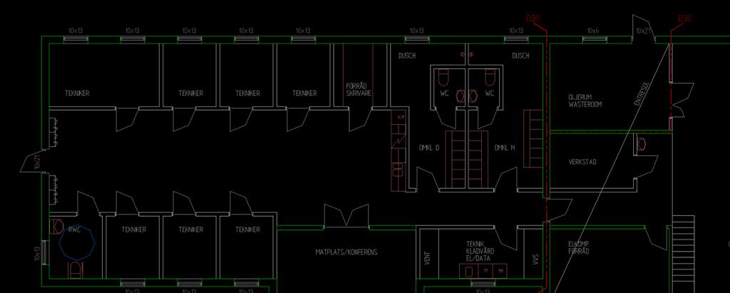 4 Resultat Nedan presenteras resultat hur projektering av träprefabricerade byggnadselement i AutoCAD sker hos det undersökta företaget.