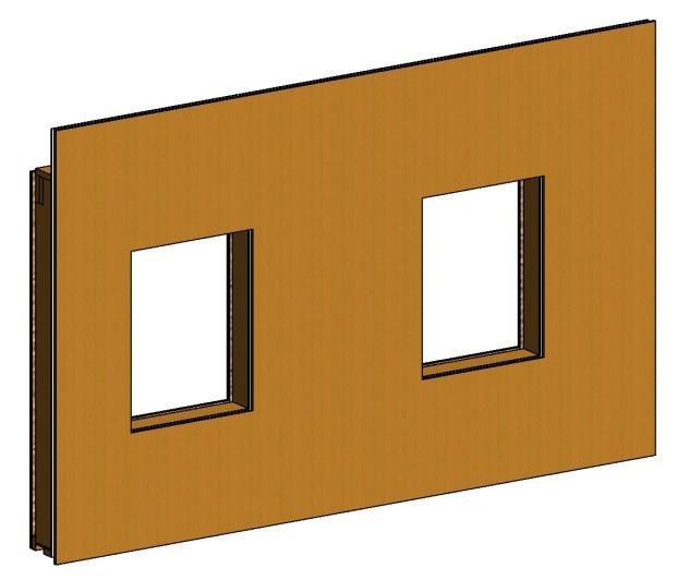 CAD program, Archicad, som kan exportera modellen till IFC-format. Ingen information kan hämtas från objekten i IFC-format. 4.