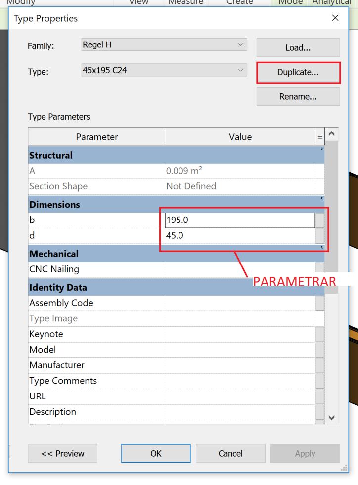 symboler. Egenskaperna hos objekten som talar om funktion och uppbyggnad kallas parametrar. Det finns två typer av parametrar Type och Instance.