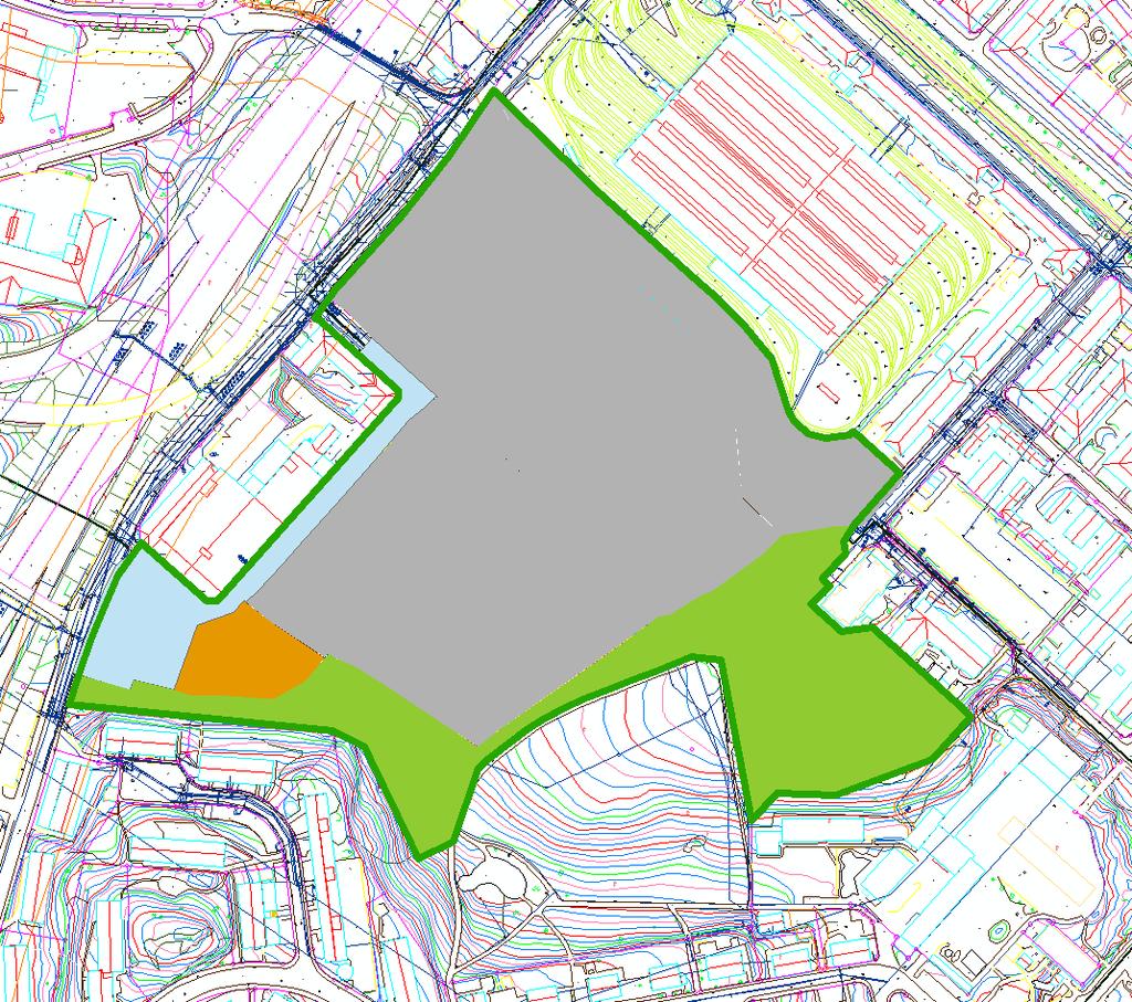 Industri Lätt industri Radhus Park Figur 4. Markanvändning för befintlig situation inom planområdet Tabell 1.