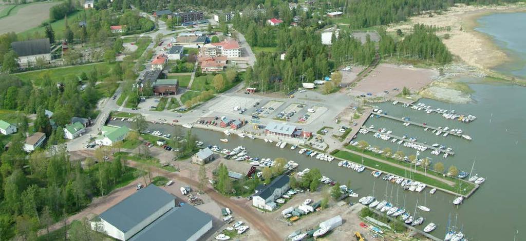 Ingå yby är belägen i en en hieraris punt i landsapsstruturen.
