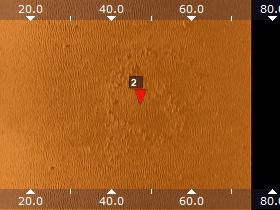 fartygslämning Längd 15 m 2 ID 2 Position 55 23.886 N 13 43.735 E Sonarfil Sonarfil G04_003H.