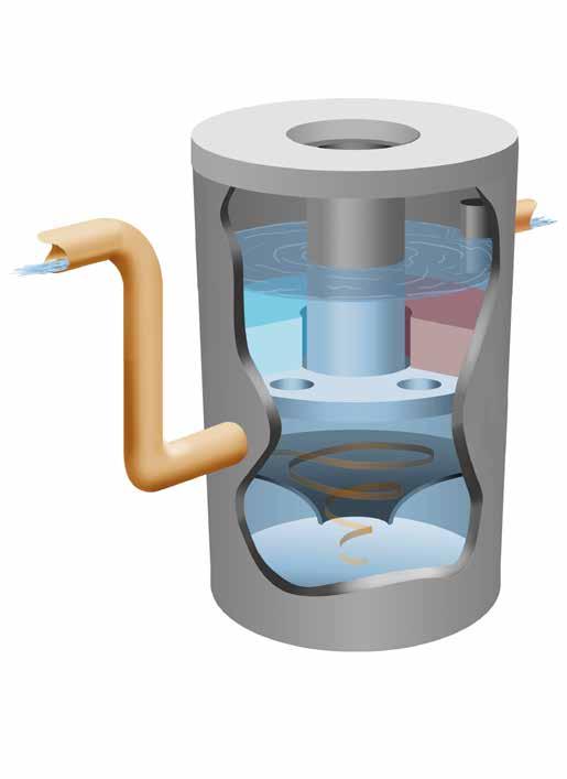 GERMAX - TUNGMETAAVSKIJARE TMA S:t Eriks tungmetallavskiljare med integrerat slamfång används främst för att rena dagvatten.