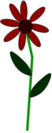Varje nyckelpiga sitter på en blomma med följande regel: blomman har lika många blad som differensen mellan antalet prickar