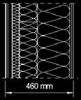 2 mm plastic film, PE 2 x13 mm gypsum plasterboard, 720 kg/m³ Roof-Ceiling Standard Design Asphalt sheeting, two layer 45 mm LVL board, 480 kg/m³ 45x300 mm LVL