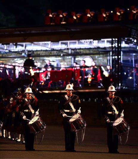 Royal Edinburgh Military Tattoo är ett event som varje sommar lockar storpublik till Skottland.