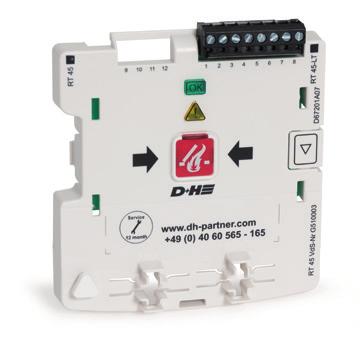 Serie RT SHEV - manöverpanel RT 45 G 510003 Detaljer för godkännande lämnas av din D+H återförsäljare Egenskaper För 24 V DC D+H