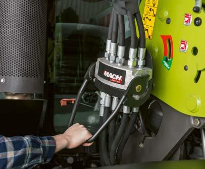 Föroreningar i hydraulsystemet eller förväxling av olika hydraulledningar hör därför det förgångna till. FITLOCK att koppla lastaren blir ett nöje. Gå av traktorn en gång räcker.