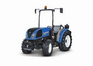 T3F passar lika bra i trånga växthus som på öppna fält och är en riktig allroundtraktor. Modern design Modern New Holland-styling ger en slående design.