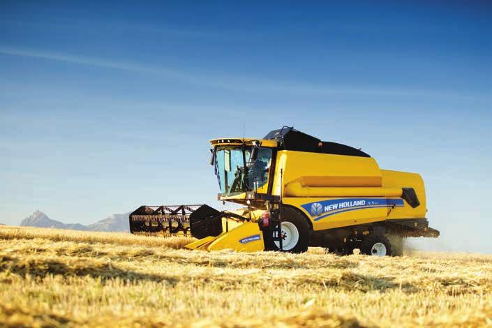 53 Harvest Suite komforthytt Den helt nya rymliga hytten ger oslagbar sikt och enastående komfort för föraren med komplett lädersäte, Bluetooth