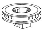 TILLBEHÖR TILL ARBETSBORD Tillbehör till Arbetsbord: Cable management Produktbesk ArtNr Mått (mm) Pris Övrigt Lock med borst, Ø 80 mm, för kabelgenomföring, silver A30B31 186:- Lock, Ø 80 mm, för