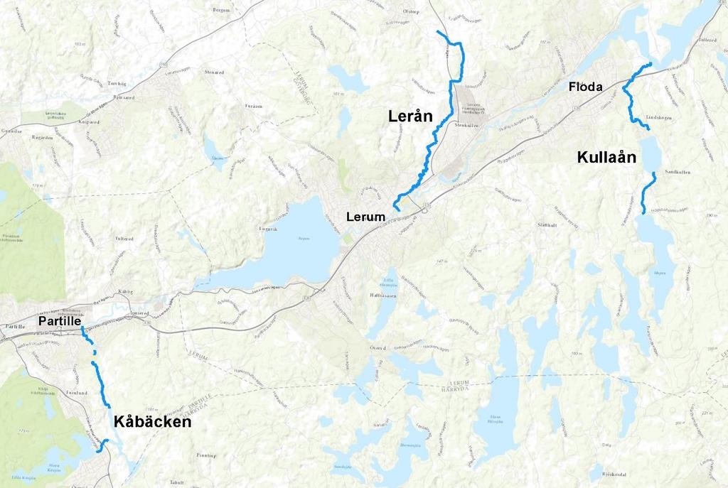 1 Bakgrund I juni 2016 fick EnviroPlanning i uppdrag av Säveåns vattenråd att under hösten biotopkartera Kullaån, Kåbäcken och Lerån inom Säveåns avrinningsområde.