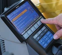 Maximal effektivitet Mycket kort bakre svängradie och suverän stabilitet PC228USLC-11 har en avrundad profil med minimala utstickande maskindelar både fram och bak.
