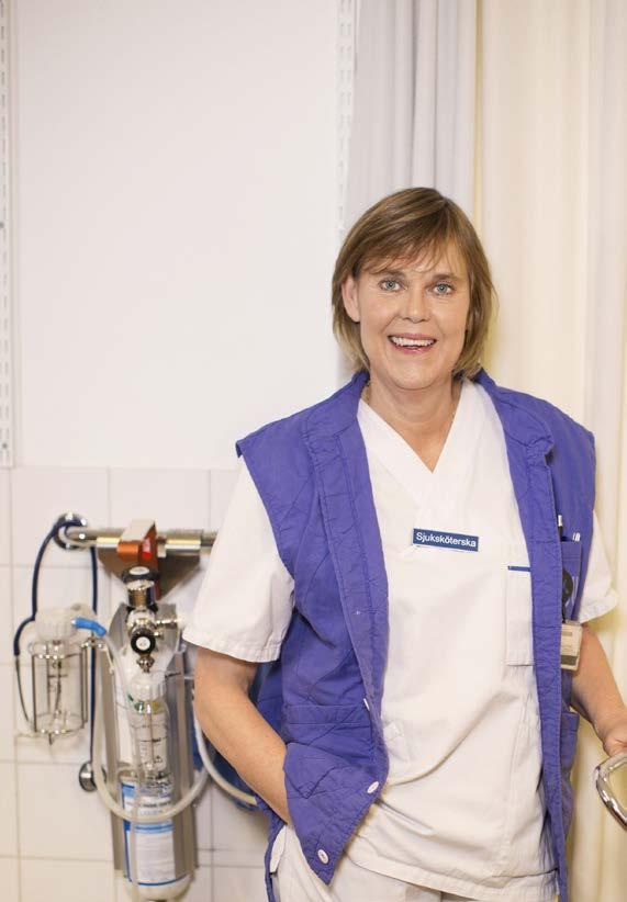 Anna-Karin, 56 år Sjuksköterska Jag vill kunna resa och ha ett tryggt liv även