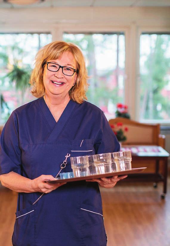 Margareta, 63 år Undersköterska Jag har alltid älskat mitt jobb men det är oerhört fysiskt krävande.