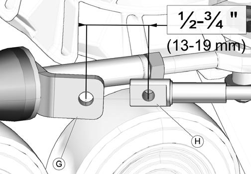 Page 19 STEERING LIMITER ADJUSTMENT / LIMITEURS DE CONDUITE - AJUSTEMENT IMPORTANT WARNING: Before going to the next steps, make sure that stabilizing arms are correctly installed, that the angle of
