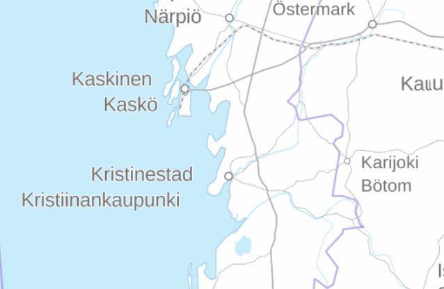 1 1. PLANERINGSOBJEKT OCH INFLUENSOMRÅDE Planläggningsområdet är beläget ca 10km nordost om Kristinestads centrum.