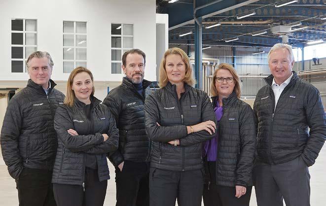 COREMS LEDNING Från vänster: Jesper Carlsöö, Anna-Karin Hag, Håkan Engstam, Eva Landén, Anna Lidhagen Ohlsén och Jerker Holmgren.