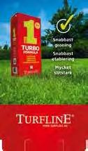 Turfline -elipsen skapar ett blickfång och kan placeras i närheten av säljtorg, hyllor eller användas vid speciella mer säljs